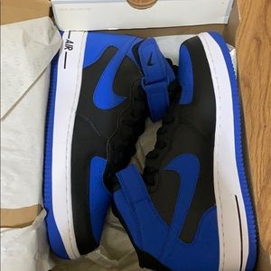 Nike air force1 mid 07 black/white/royal